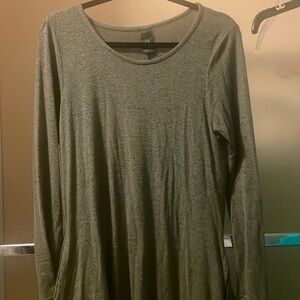 Lildy Plush Knit Tunic Dress size s-m green